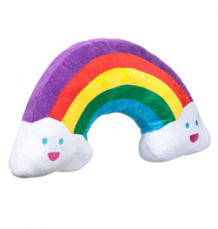 Pernă Decorativă pentru Copii - Adormiți Visând Curcubee! [1]
