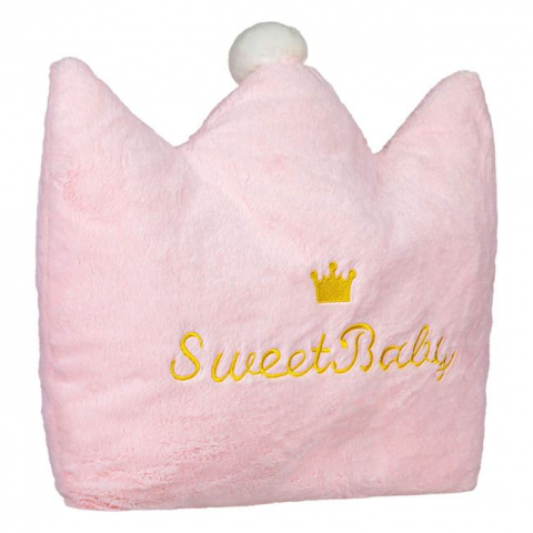 Perna decorativa pentru copii sweet baby,roz,40x37 cm [1]
