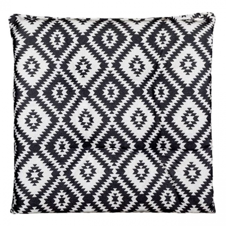 Decoratiuni - Perna pentru scaun cu imprimeu romb