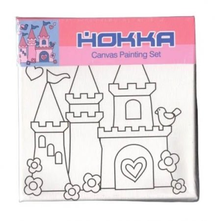 Acuarele, Tempera si Pensule - Pictura pe panza canvas-Casuta mea