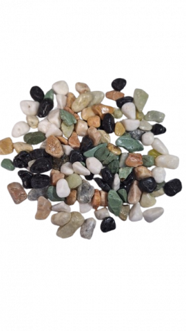 Pietricele Colorate Decorative – 400g pentru Ghivece și Proiecte DIY [1]