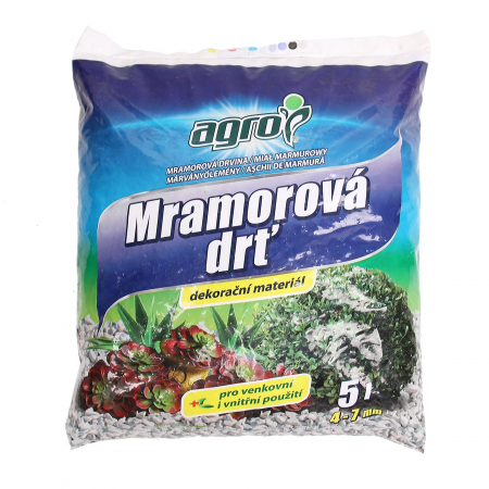 Flori si Plante artificiale - Pietricele decorative tip granule din marmura pentru sol sau ghiveci