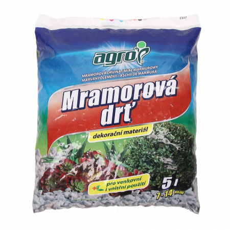 Flori si Plante artificiale - Pietricele decorative tip granule din marmura pentru sol sau ghiveci