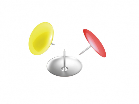 Papetarie & Birotica - Pioneze color pentru prinderea colilor