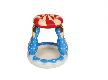Sport & Activitati in aer liber - Piscina gonflabila pentru copii Candyville cu acoperis