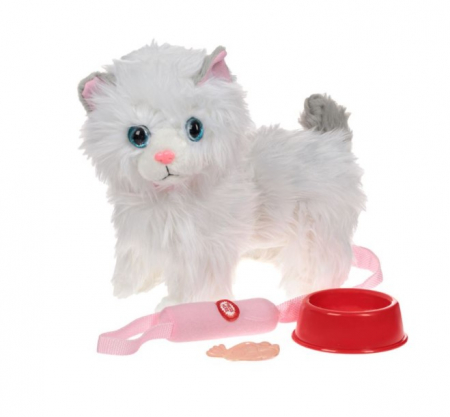 Jocuri si Jucarii Educative - Pisica interactiva cu sunet si accesorii incluse