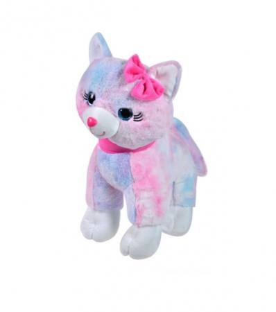 Jocuri si articole copii - Pisicuta Rainbow cu fundita