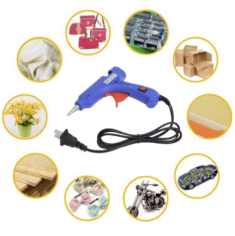 Pistol lipire la cald cu baton silicon 7-8 mm,preincalzire la cald, 20W [2]