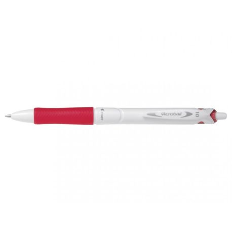 Papetarie & Birotica - Pix cu bila Acroball Pure White Pilot scriere groasa 1.0 mm Pix cu bila Pilot Acroball Pure White 1.0 mm rosu