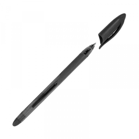 Pixuri - Pix cu bila Keyroad Sofjet, 0.7mm, cu capac, corp semitransparent in culoarea scrisului, grip cauciucat