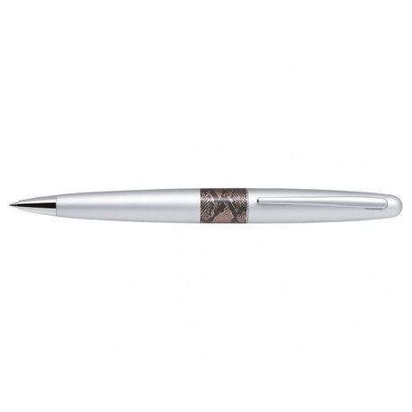 Papetarie & Birotica - Pix cu bila MR Wildness Pilot 1.0 mm varf gros argintiu