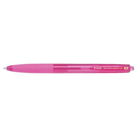 Papetarie & Birotica - Pix cu bila Supergrip G Pilot 1.0 mm varf gros retractabil bleu roz