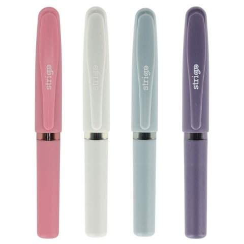 Pixuri - Pix gel Strigo MINI, 0.5 mm, cerneală albastră – diverse culori