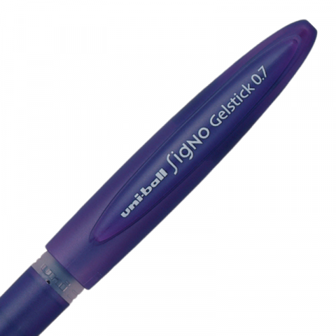 Pix cu gel Uni-ball Signo GelStick UM-170, 0.7mm, cu capac, scris violet [1]