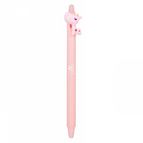 Papetarie & Birotica - Pix Strigo cerneala cu stergere,model Petite Girafe,culori pastelate