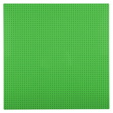 Jocuri si articole copii - Placa de baza pentru constructie,verde,plastic,40x40 cm