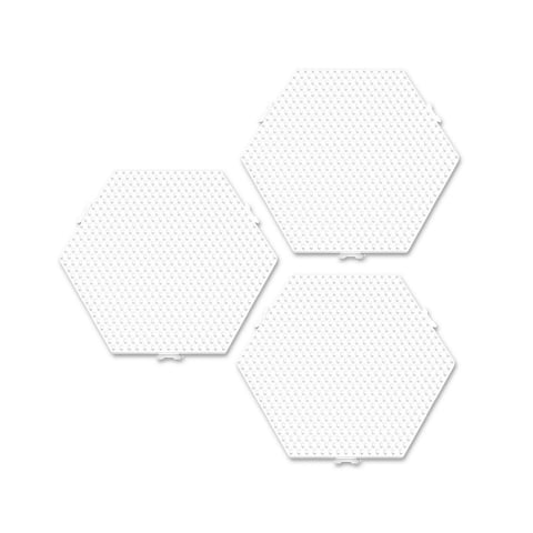 Placa hexagonala pentru margelele de calcat Beedz - 3 bucati/set [1]
