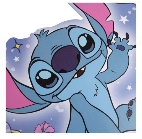 Plansa pentru plastilina si protectie masa, tip A3, plastic, imprimeu Stitch, 43x28 cm [1]