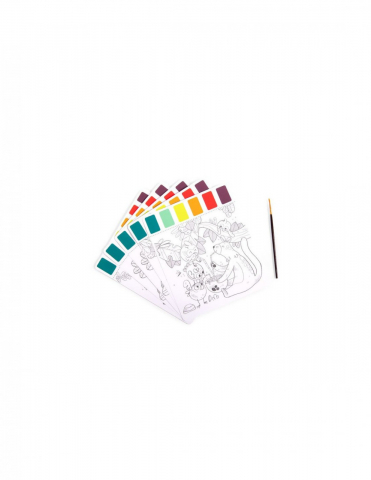 Planse preilustrate pentru pictura In jungla, Moulin Roty [1]