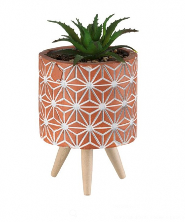Decoratiuni - Planta decorativa artificiala in ghiveci ceramic