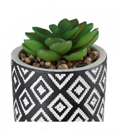 Planta decorativa artificiala in ghiveci ceramic [1]