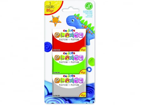 PlastilinÄƒ Carioca Plasty 3/set [1]