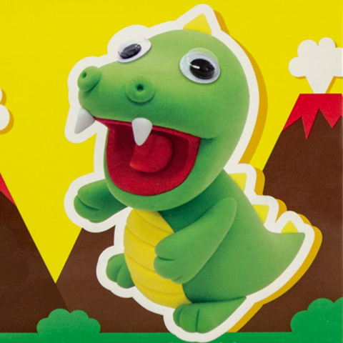 Plastilina iClay MiniClay model dinozaur,30 grame [1]