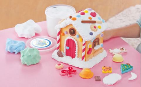 Plastilina iclay Snow Magic,alba,70 grame [2]