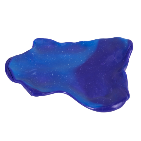 Plastilina magica Strigo in cutie metalica, Violet-Albastru [1]