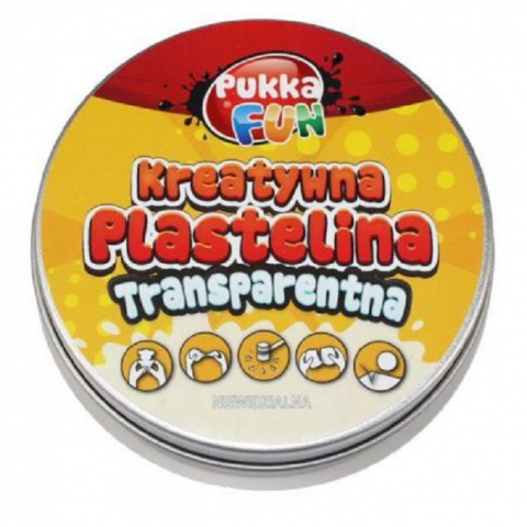 Produse art & craft-Lucru manual - Plastilină Pukka transparentă 60g – modelare creativă