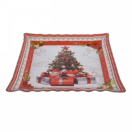 Platou patrat servire cu margine ondulata [1]