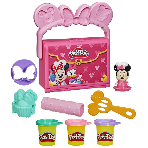 PLAY DOH DISNEY JR CLUBUL LUI MICKEY MOUSE SET BRUTARIE MINNIE MOUSE [2]