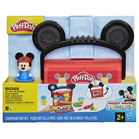 Jucarii de rol - PLAY DOH DISNEY JR CLUBUL LUI MICKEY MOUSE SET LA GARAJ
