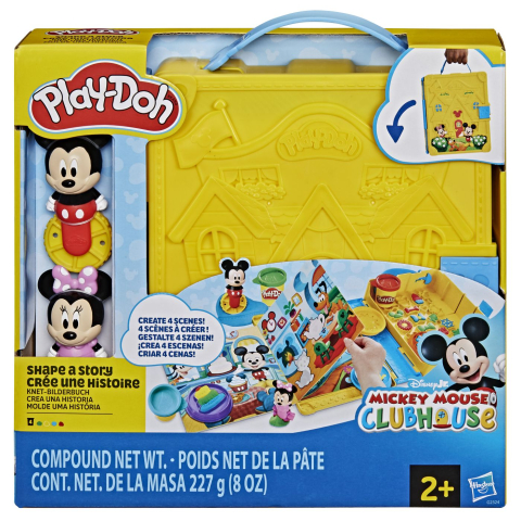 Jocuri si articole copii - PLAY DOH DISNEY JR CLUBUL LUI MICKEY MOUSE SET MODELEAZA O POVESTE