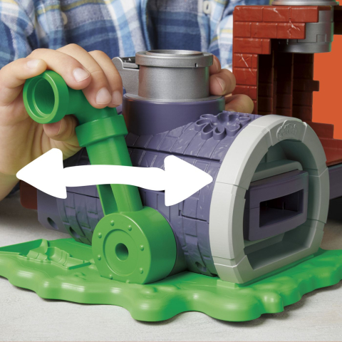 PLAY DOH POVESTIRI CU TESTOASE NINJA ADOLESCENTE MUTANTE SET PLASTELINA PIZZA TAIE SI ARUNCA [4]