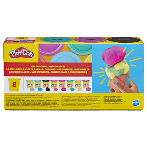 PLAY DOH SET 8 CUTII DE PLASTELINA CULORI VIBRANTE [2]