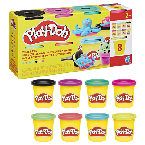 PLAY DOH SET 8 CUTII DE PLASTELINA CULORI VIBRANTE [3]