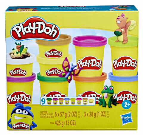 Jocuri si articole copii - Play-Doh Set 9 Cutii Plastelina