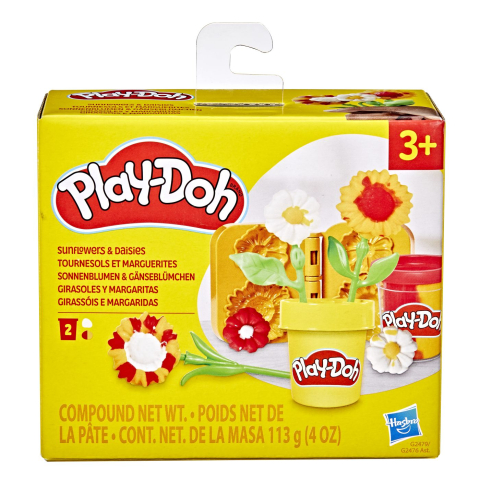 Jucarii de rol - PLAY DOH SET CREATIE FLORI FLOAREA SOARELUI SI MARGARETE