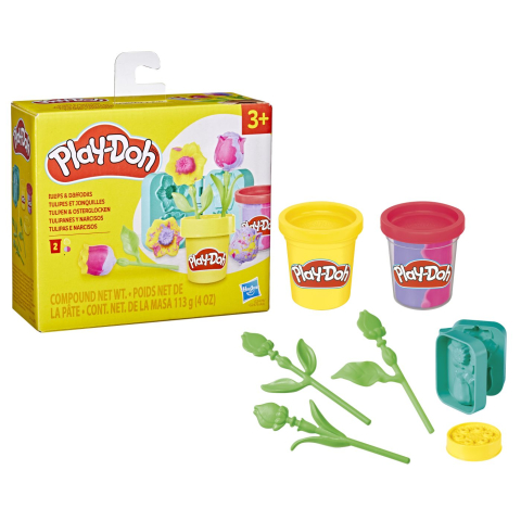 PLAY DOH SET CREATIE FLORI LALELE SI NARCISE [3]
