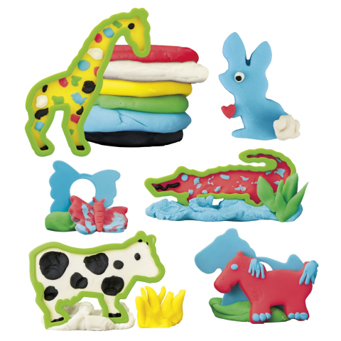 PLAY DOH SET FORME ANIMALE [8]