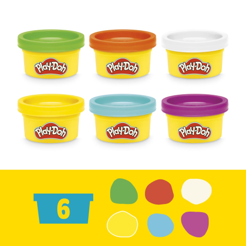 PLAY DOH SET FORME CIFRE [6]