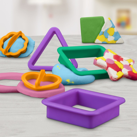 PLAY DOH SET FORME GEOMETRICE [5]