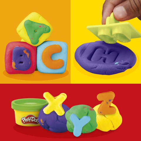 PLAY DOH SET FORME LITERE [9]