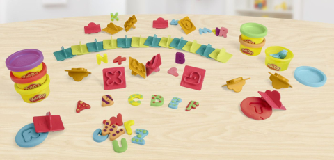 PLAY DOH SET FORME LITERE [7]