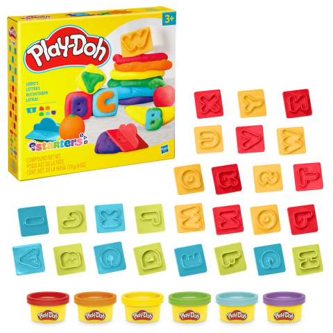 PLAY DOH SET FORME LITERE [1]