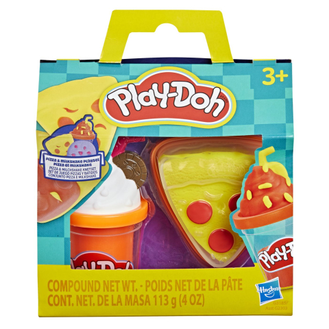 Jocuri de Rol - PLAY DOH SET PIZZA SI MILKSHAKE