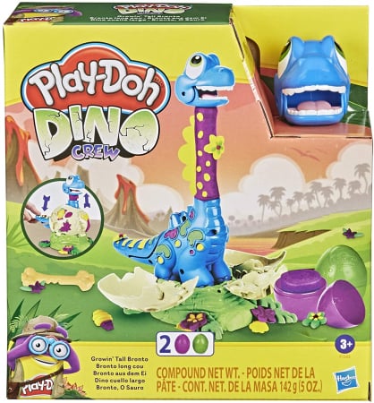 Plastilina - Play-Doh Dinozaurul Bronto Crește în Înălțime 