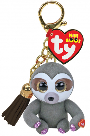 Jocuri si articole copii - Plus Breloc Ty 8.5cm Mini Boos Dangler Leneș 