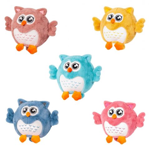Jocuri si articole copii - PLUS BUFNITA COLORATA 32CM